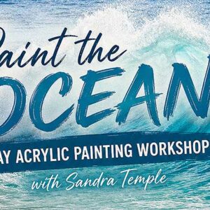 Paint the Ocean - Acrylics